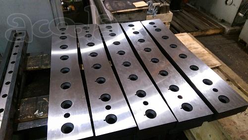 Купить гильотинные ножи в Москве в Москве в России и Белоруссии 540х60х16, 510х60х20, 590х60х16, 570х75х27